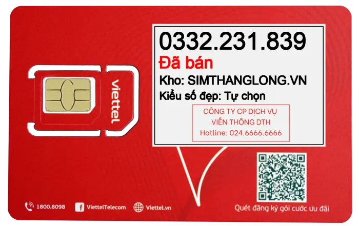 Sim 0332231839 - Sim Thần Tài 0332231839