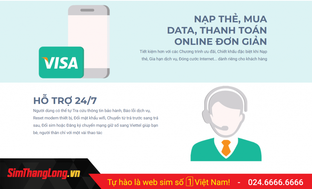 Nạp thẻ tiện lợi với app My Viettel