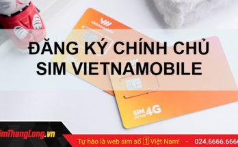 đăng ký chính chủ sim vietnamobile