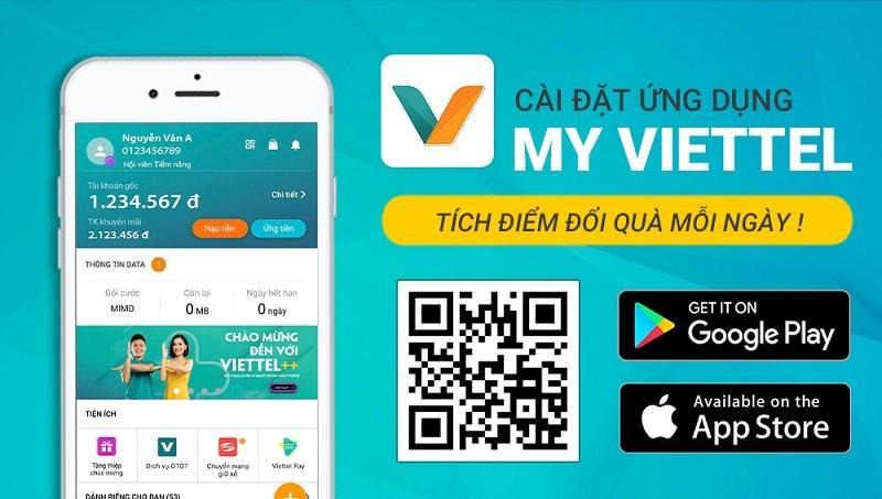 Có thể tra cứu nhiều thông tin tại app My Viettel