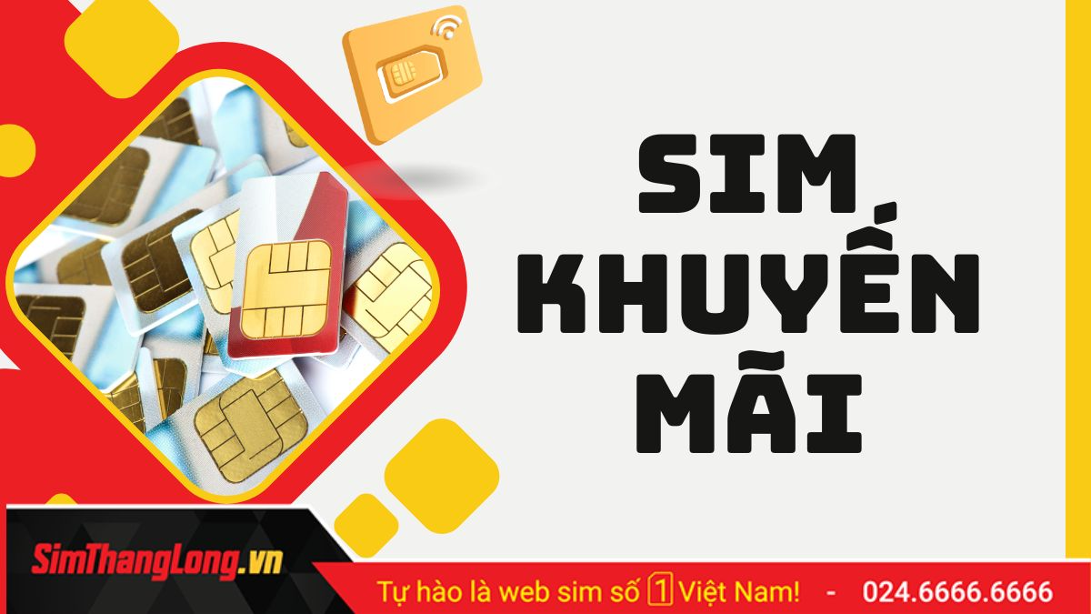 Sim khuyến mãi giá rẻ