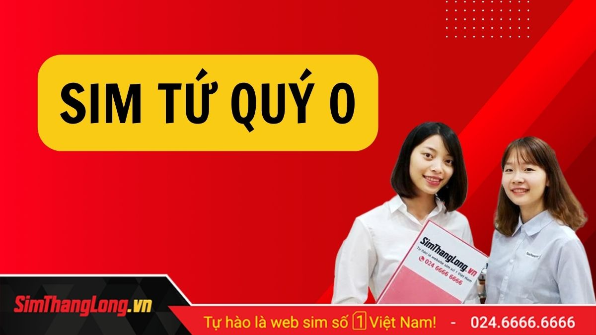 Tìm hiểu thông tin chi tiết khi mua sim tứ quý 0