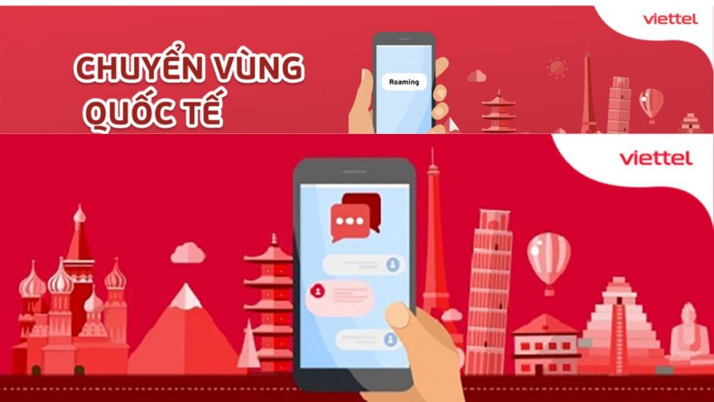 Cách chuyển vùng quốc tế viettel