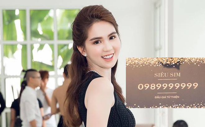 Ngọc Trinh từng sở hữu số sim siêu đẹp