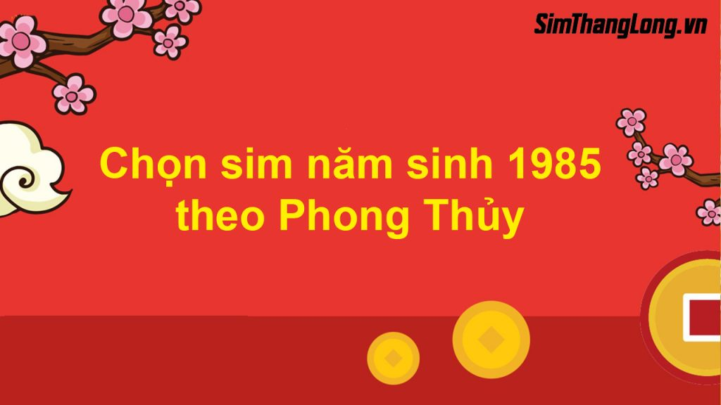 Chọn sim năm sinh 1985 theo Phong Thủy