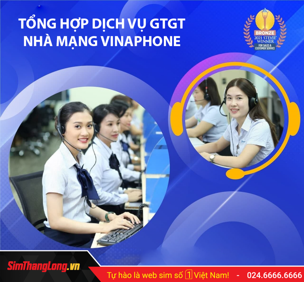 Tổng hợp các dịch vụ GTGT Vinaphone