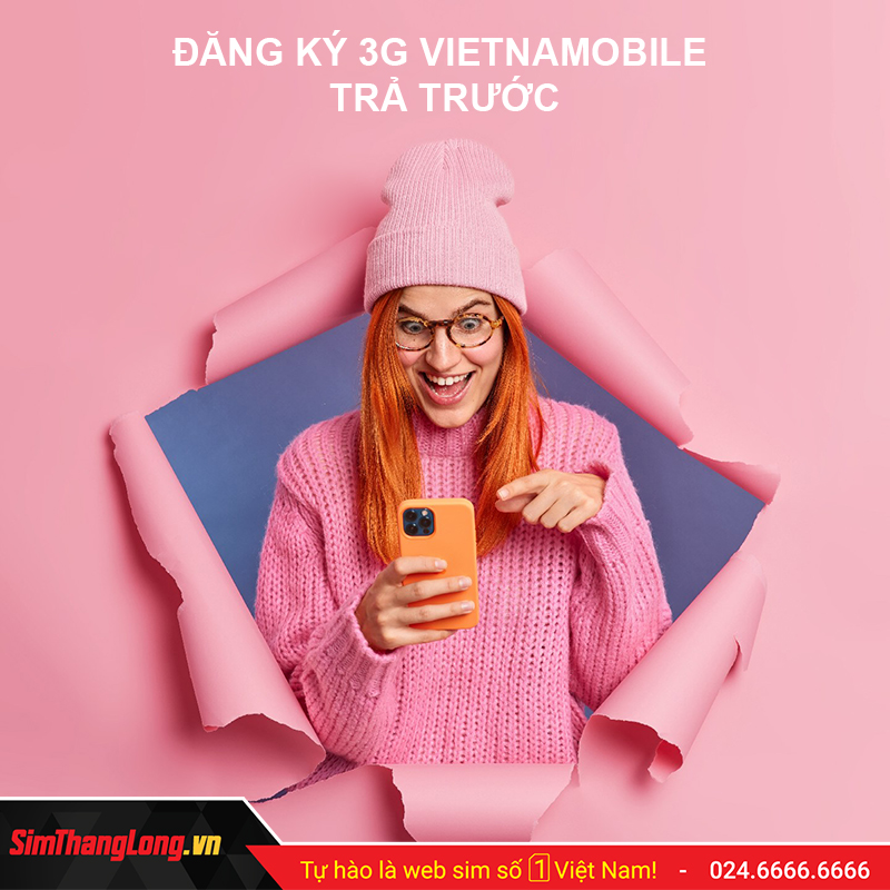 Gói data 3G Vietnamobible trả trước