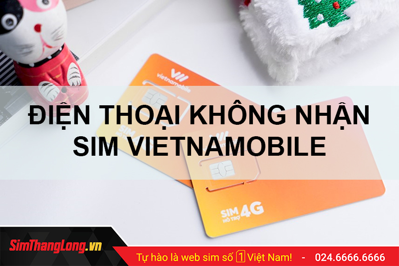 Nguyên nhân điện thoại không nhận sim Vietnamobile