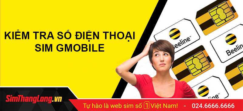 Hướng dẫn kiểm tra số điện thoại Gmobile