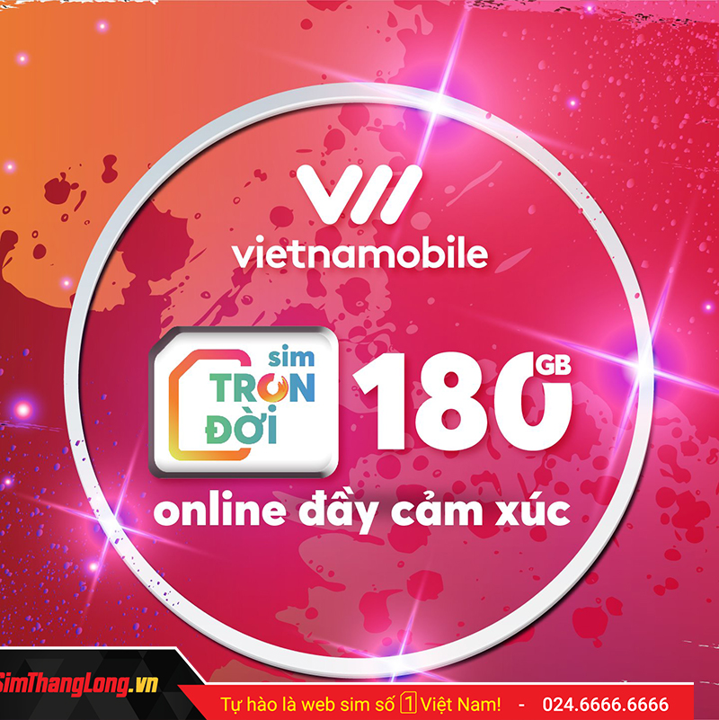 Đăng ký sim trọn đời Vietnamobile