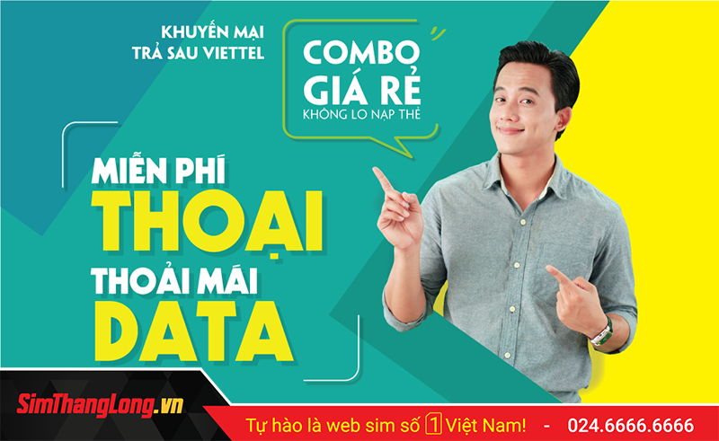 Gói cước nghe gọi trả sau Viettel