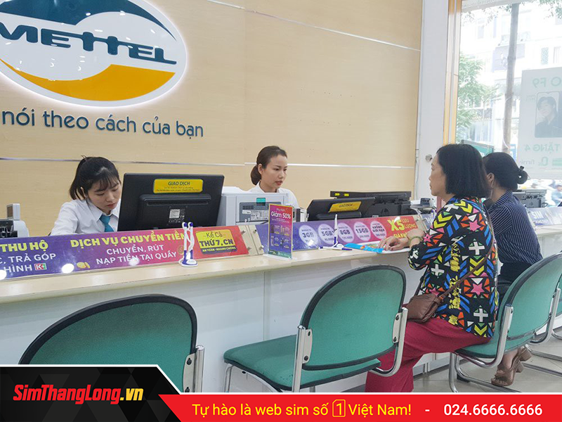 Những lưu ý khi đến điểm giao dịch của Viettel