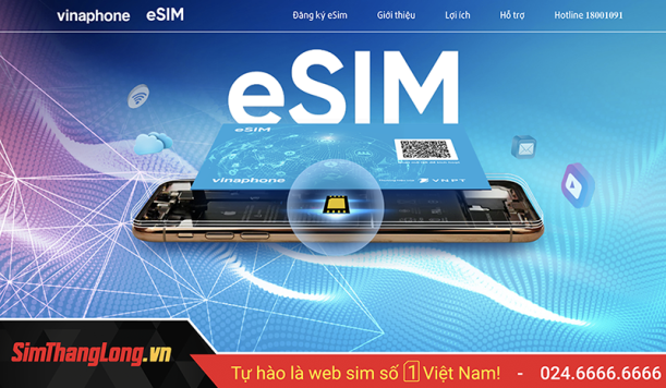 Hướng dẫn đăng ký eSIM Vinaphone