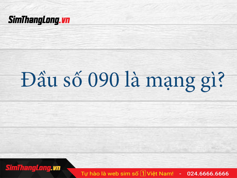 dau so 090 la mang gi