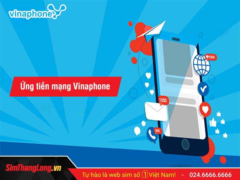 Cách ứng tiền sim Vina