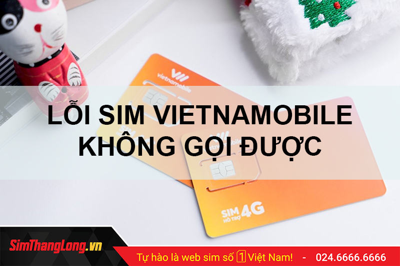 Nguyên nhân sim Vietnamobile không gọi được