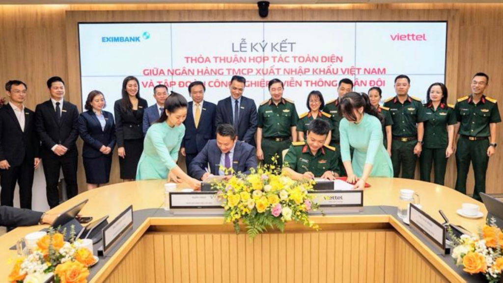 Viettel và Eximbank hợp tác toán diện