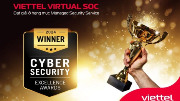 Viettel IDC nhận giải thưởng quốc tế danh giá về an toàn thông tin