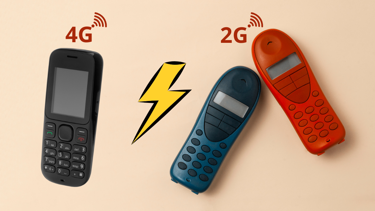 Điện thoại cục gạch 2G và 4G