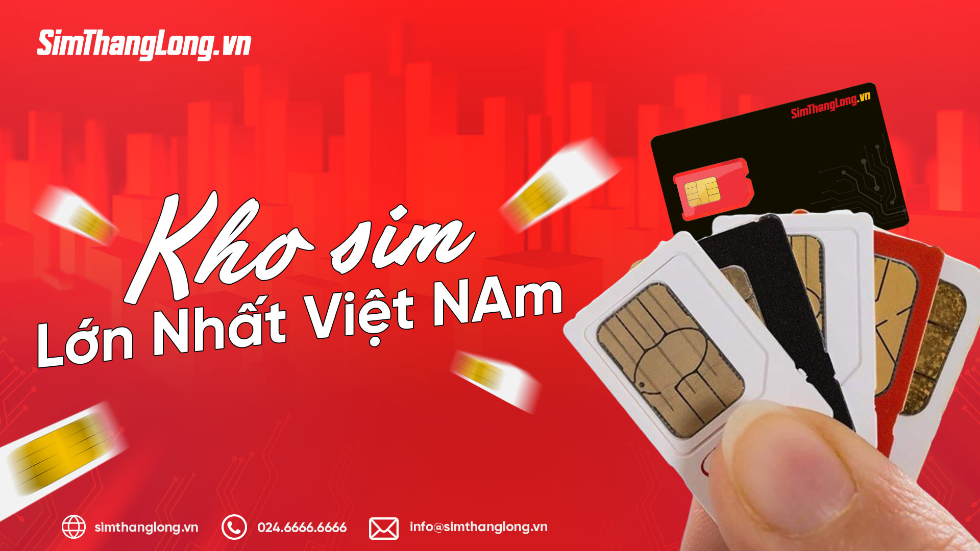 Sim Thăng Long kho số lớn nhất cả nước