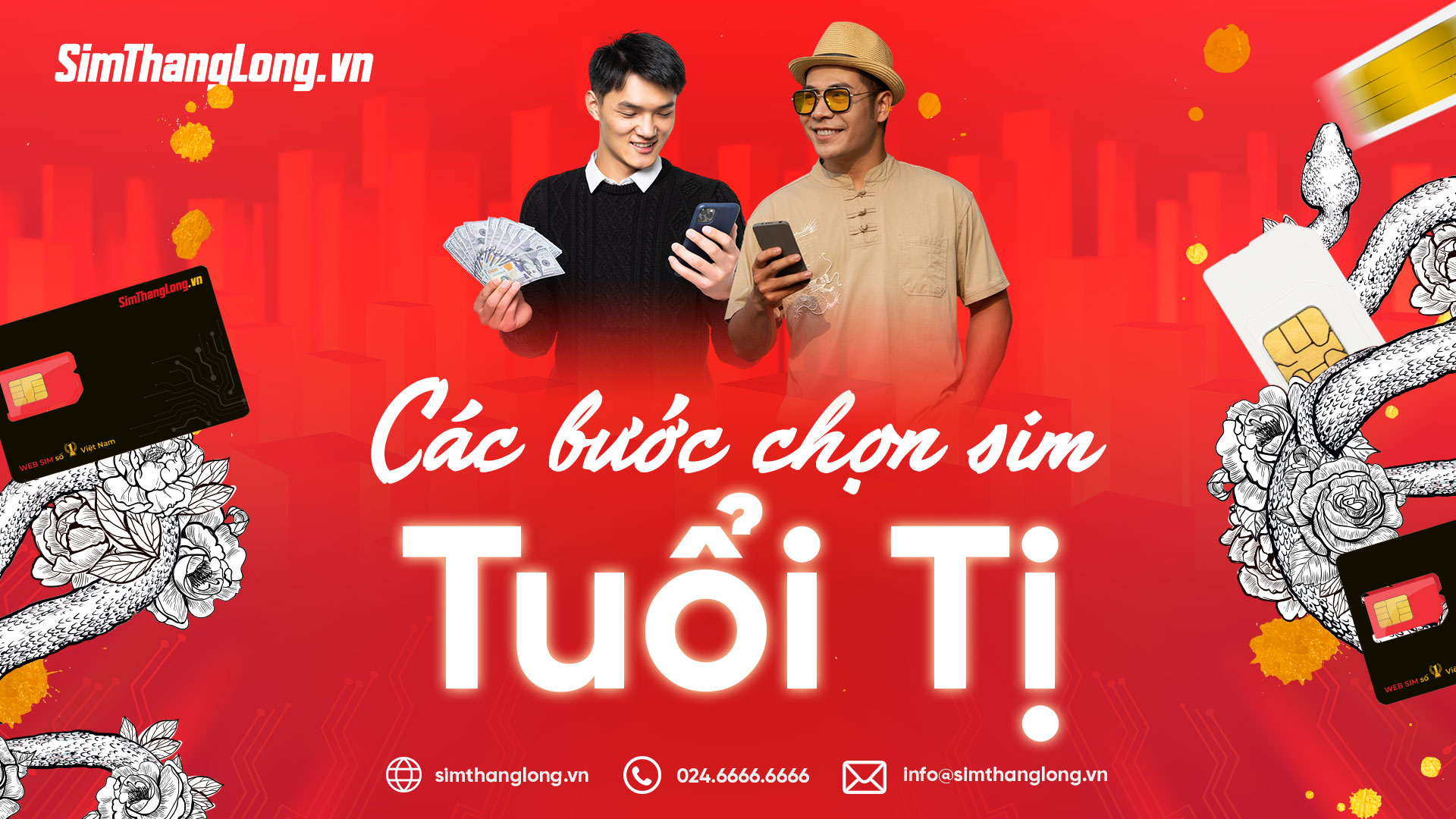 Các bước chọn sim hợp tuổi Tị