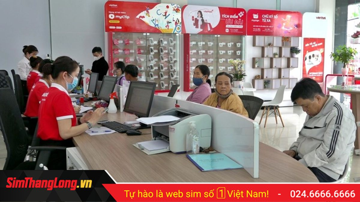 Những lưu ý quan trọng khi đến điểm giao dịch Viettel