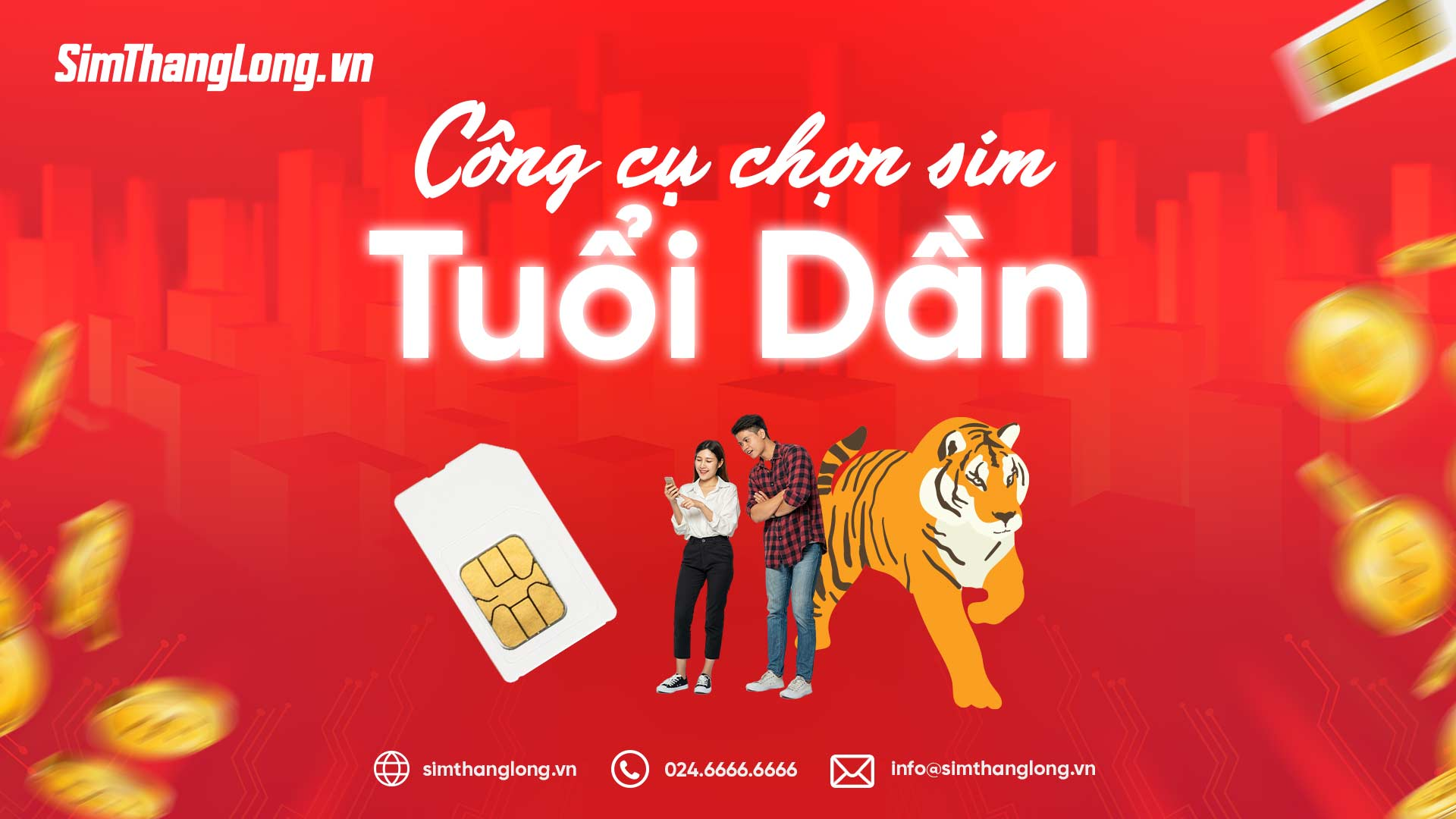 Công cụ chọn Sim hợp tuổi Dần