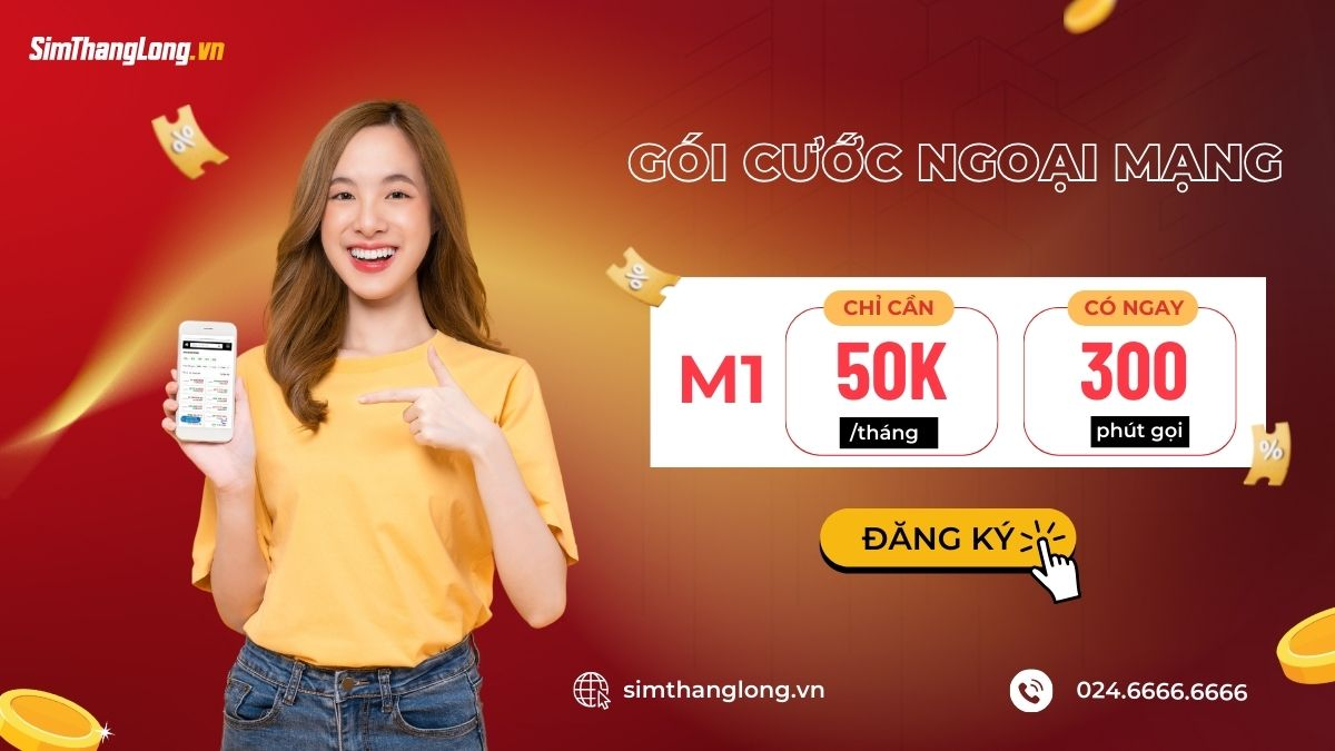 Các gói cước ngoại mạng Mobifone