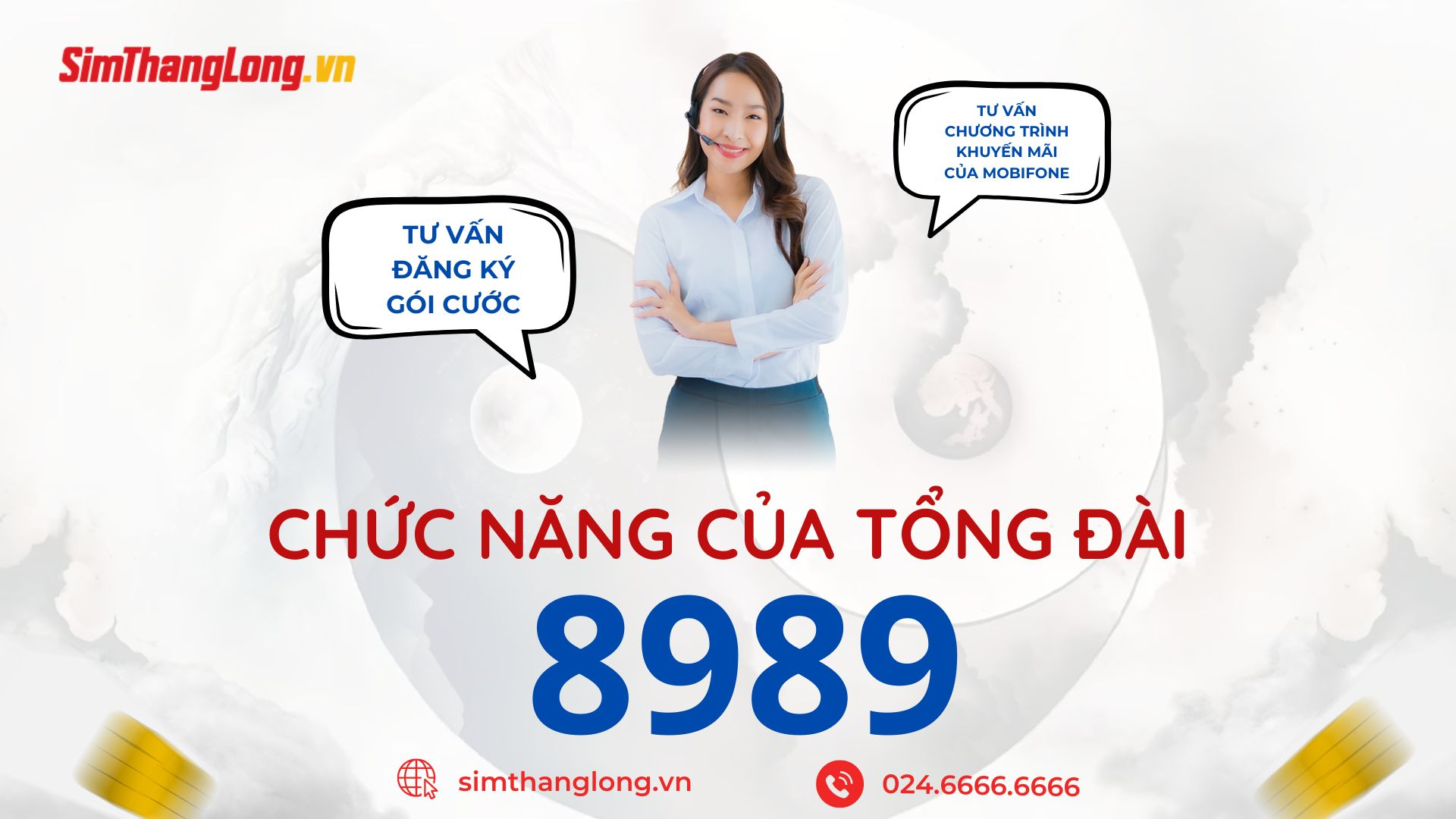 Chức năng của tổng đài 8989