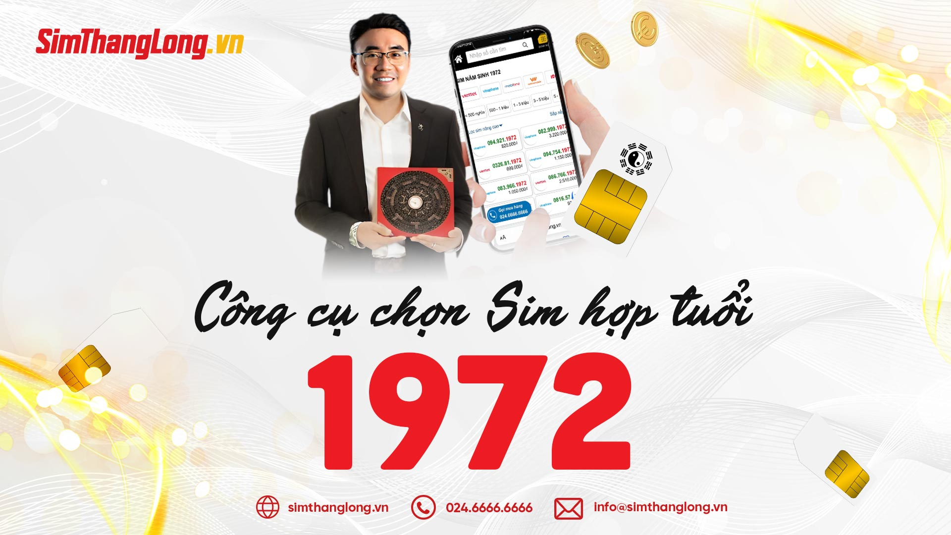 Công cụ tìm sim hợp tuổi 1972