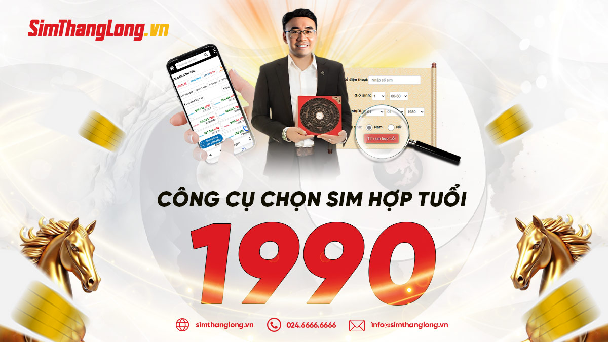 Công cụ tìm sim hợp tuổi 1990