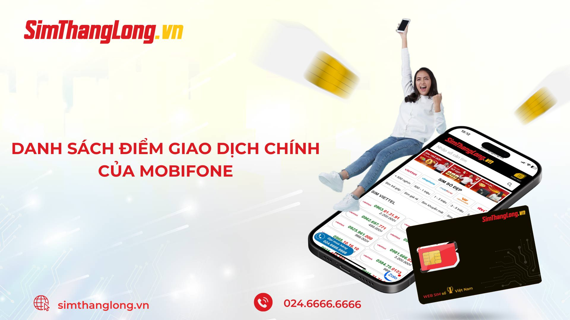 danh sách điểm giao dịch chính của Mobifone tại Đà Nẵng