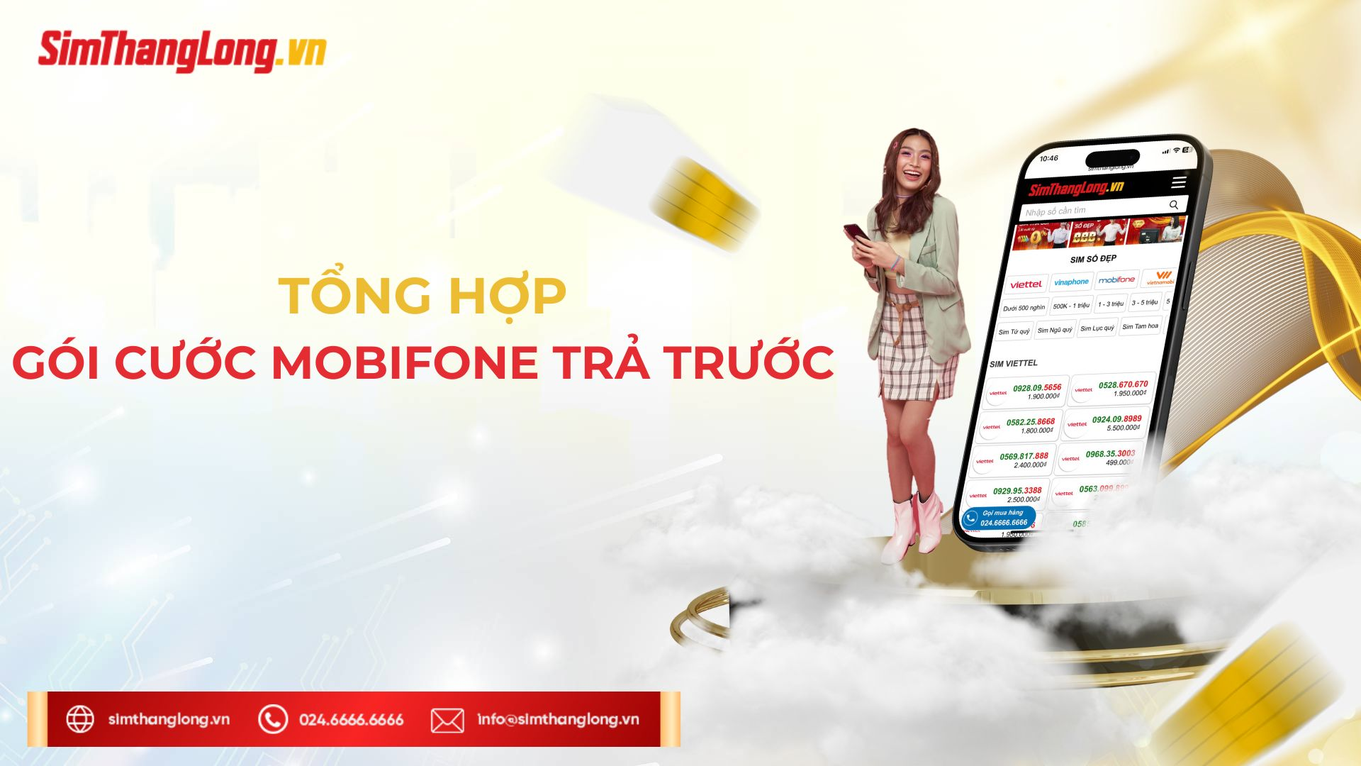 Gói cước trả trước Mobifone