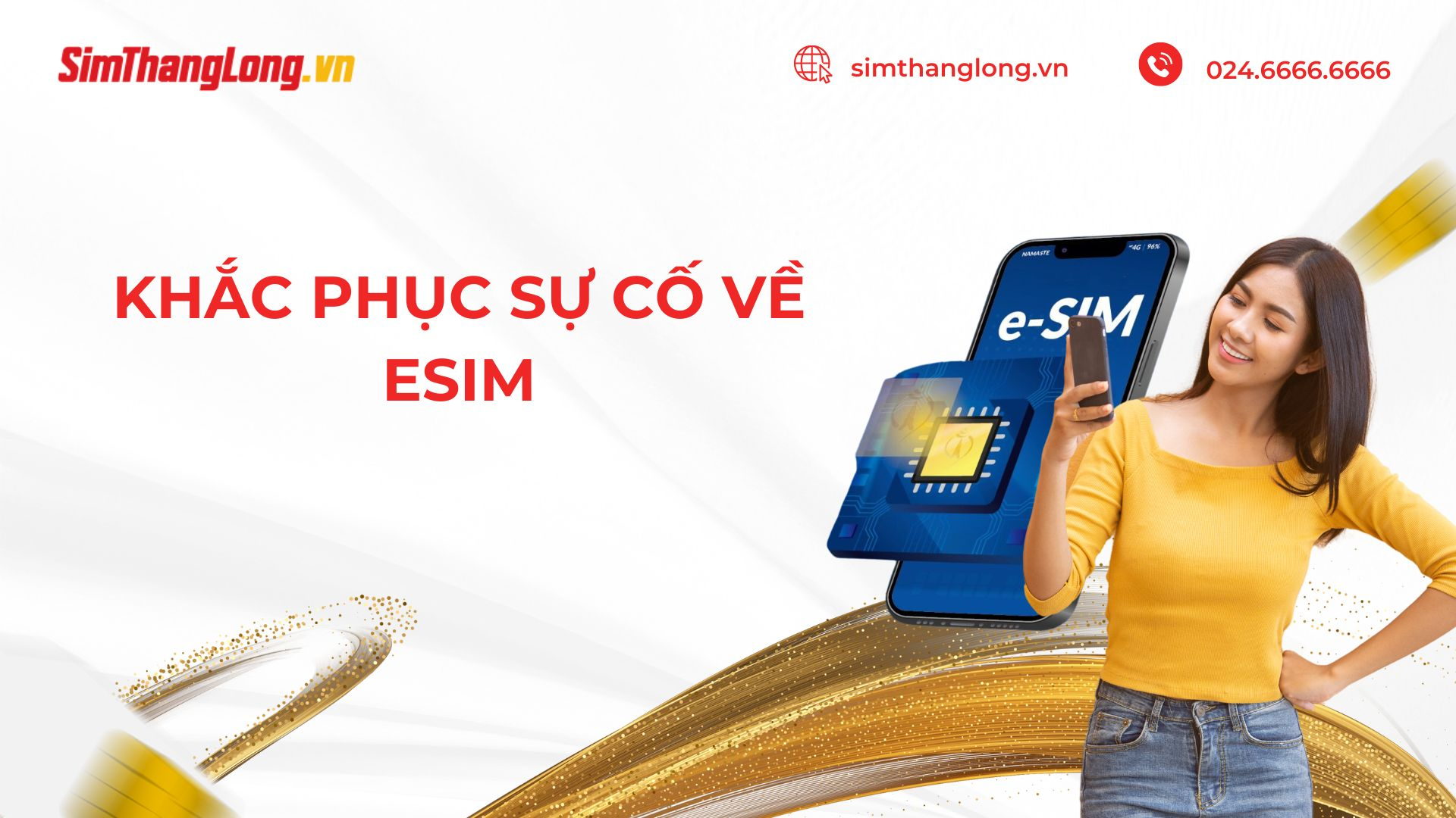 Khắc phục sự cố về eSIM