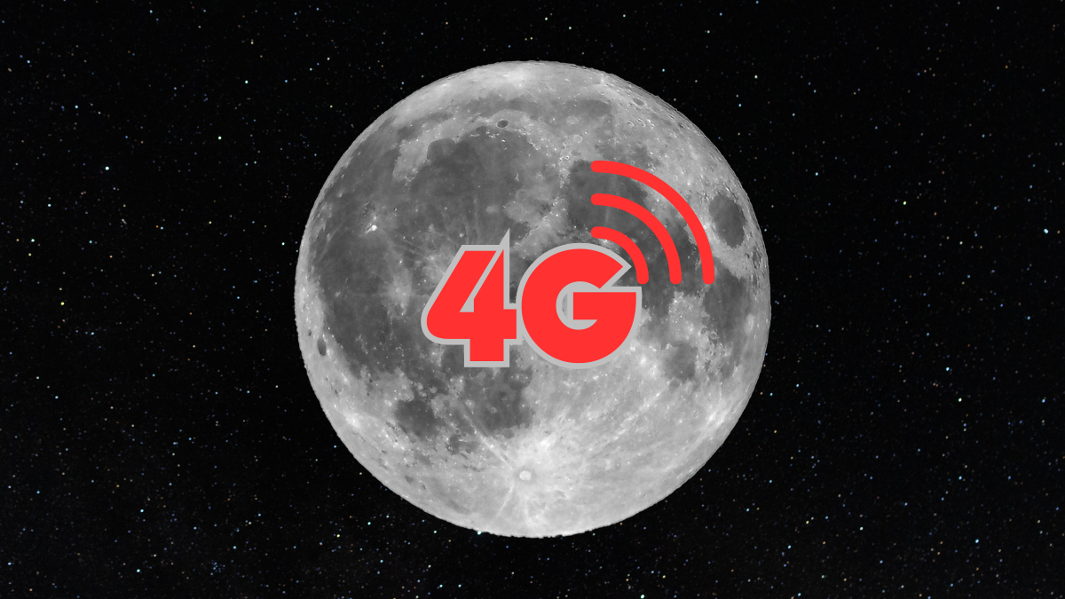 Mạng 4G thử nghiệm trên mặt trăng