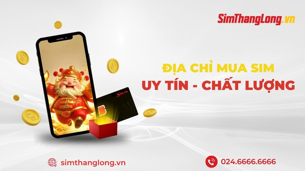 Địa chỉ mua sim uy tín chất lượng tại Sim Thăng Long