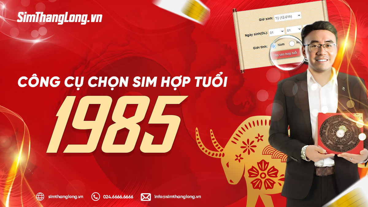 Công cụ chọn sim hợp tuổi của Sim Thăng Long