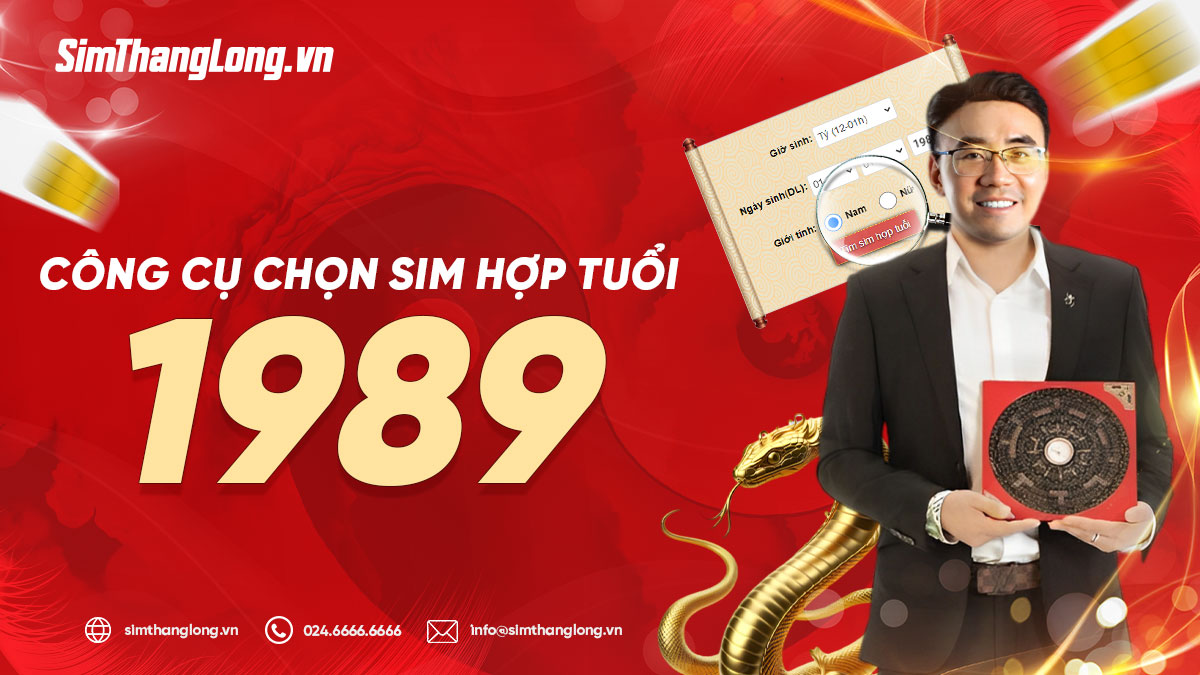 Công cụ chọn sim hợp tuổi 1989