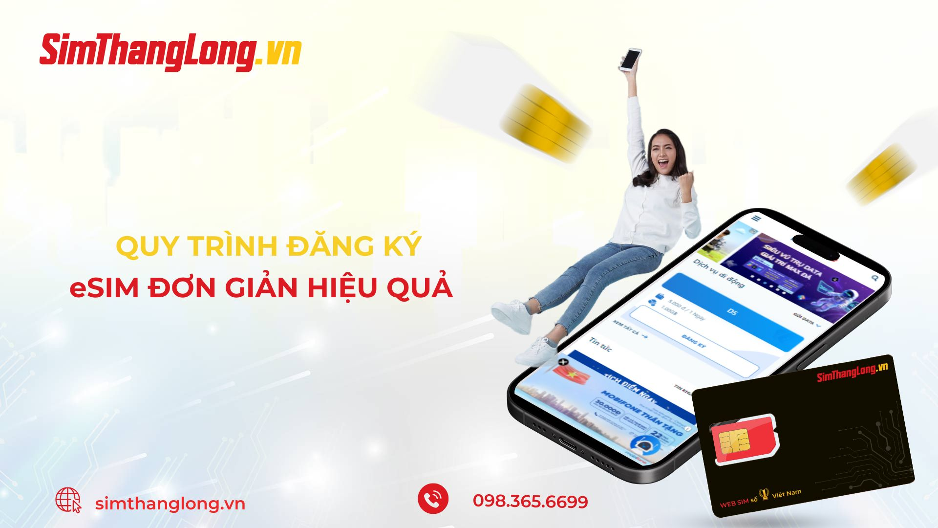 Quy trình đăng ký eSim MobiFone nhanh chóng