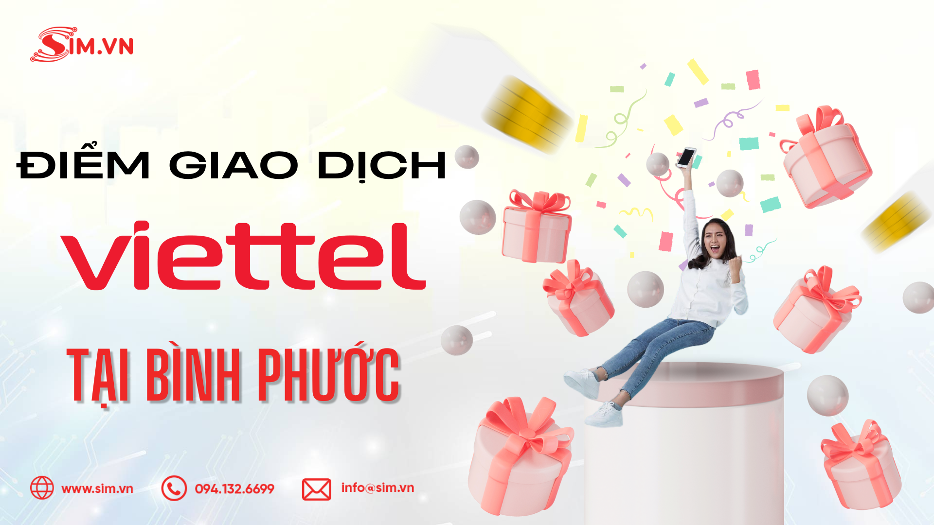 Các điểm giao dịch của Viettel tại Bình Phước