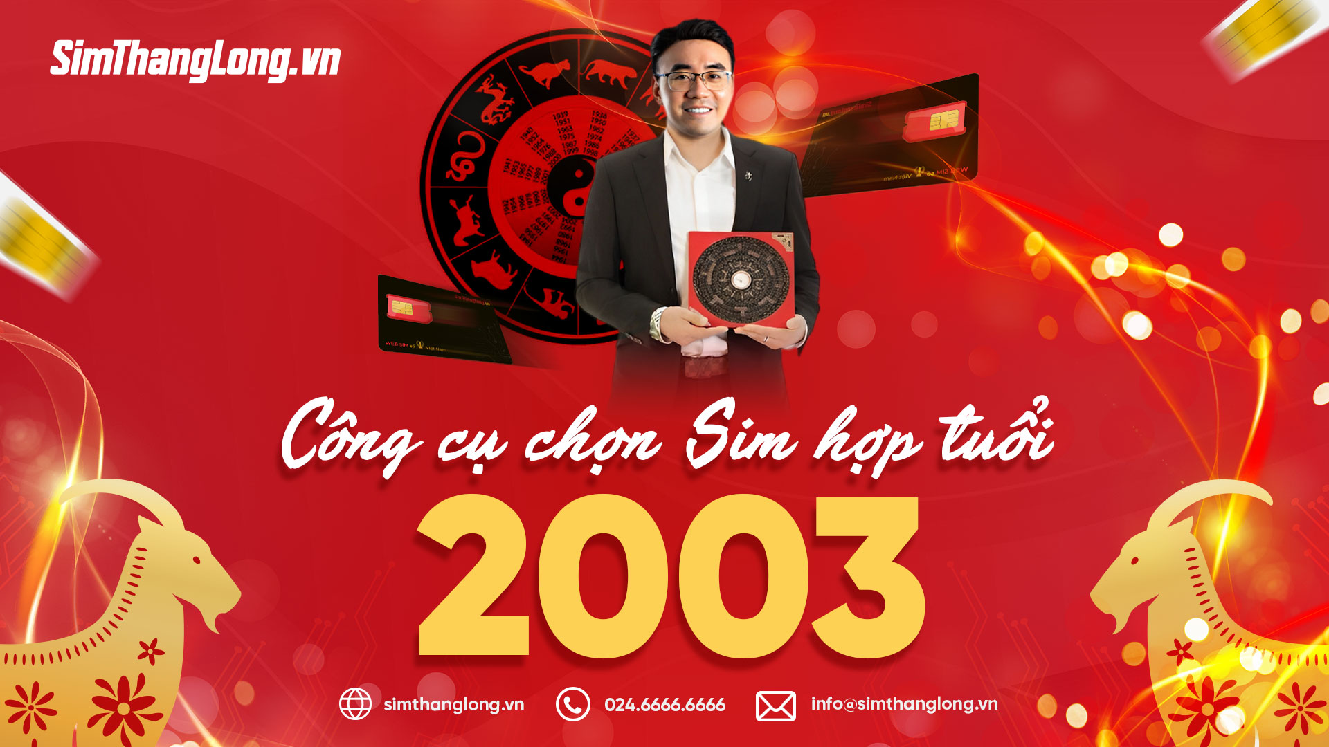 Công cụ chọn sim hợp tuổi 2003