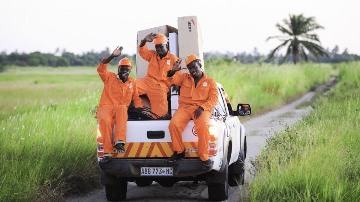 Nhân viên Movitel tại Mozambique