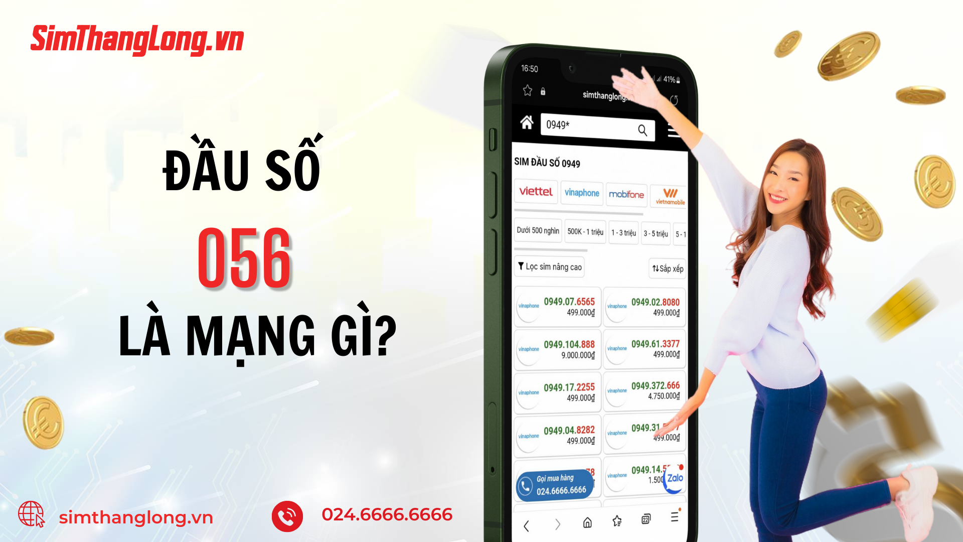 Đầu số 056 của nhà mạng nào