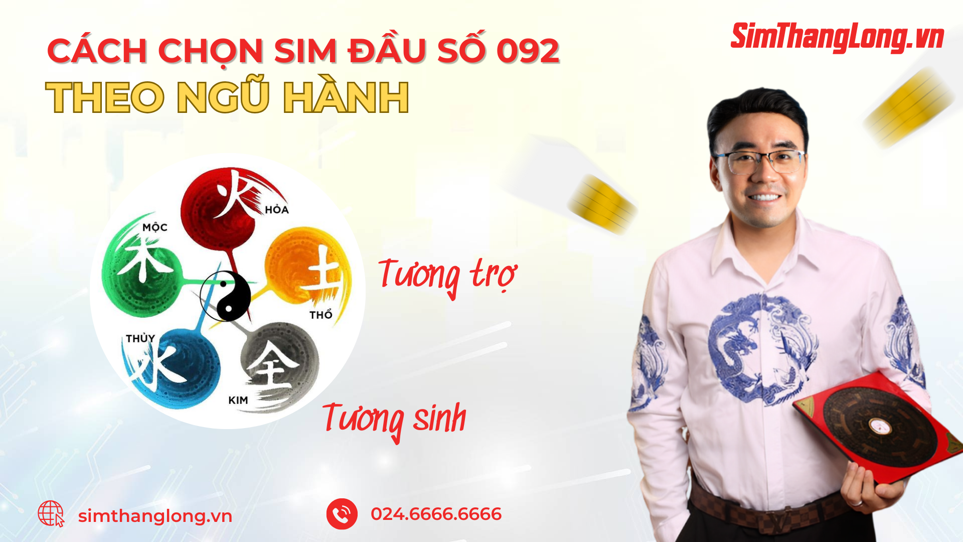 Chọn sim đầu 092 theo ngũ hành 