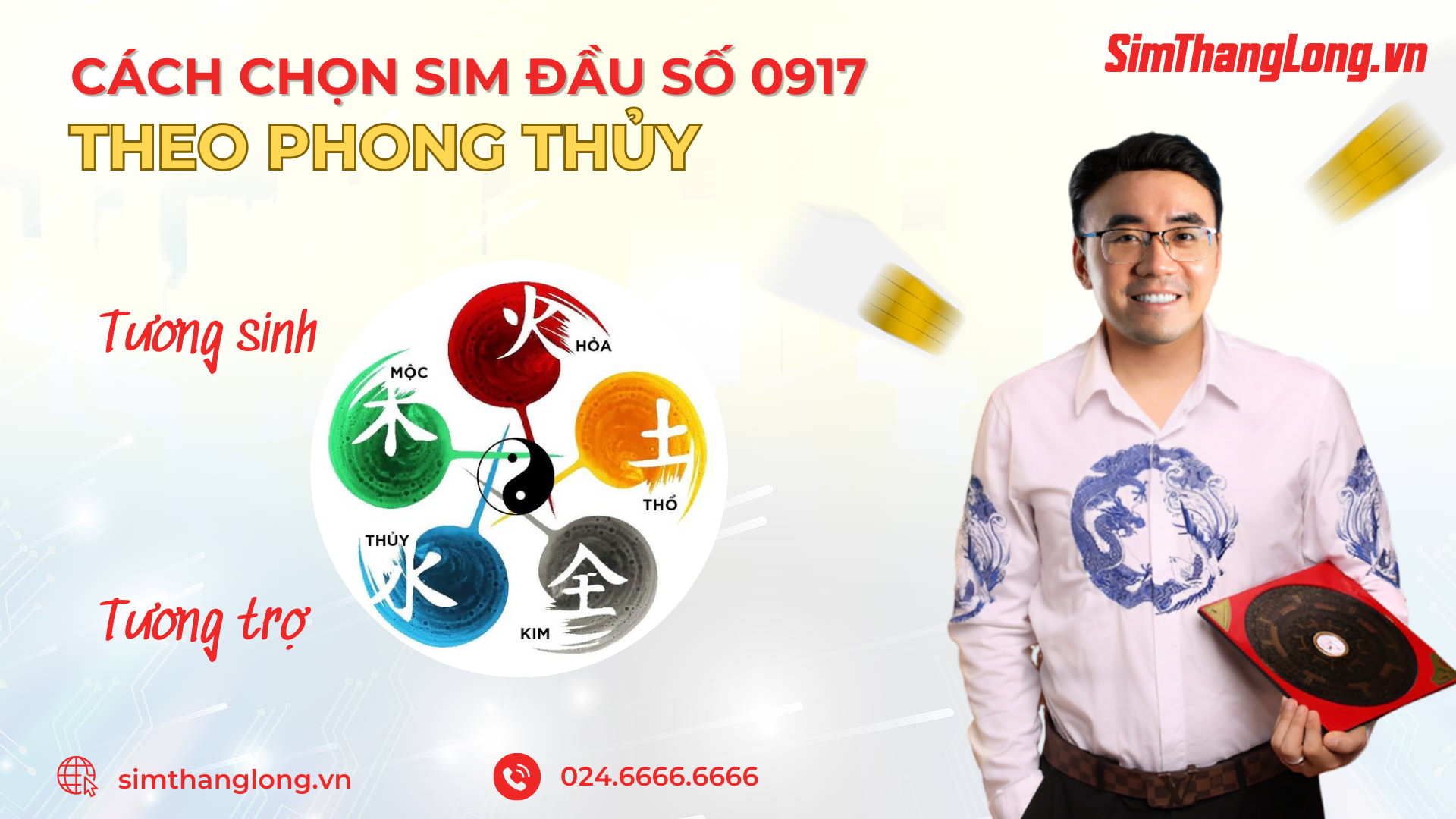 Cách chọn sim đầu 0917 theo ngũ hành