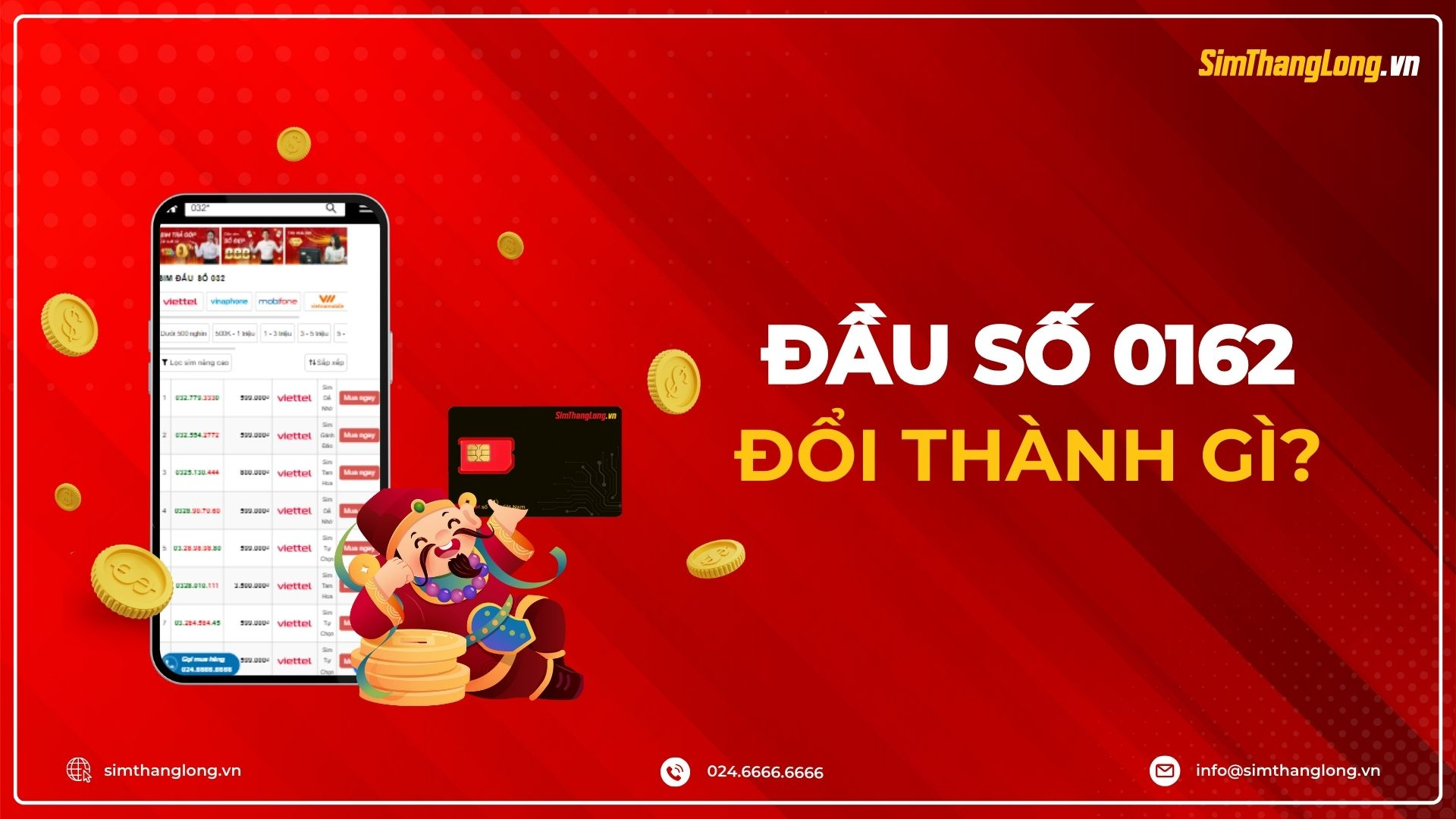 Đầu số 0162 đổi thành gì?