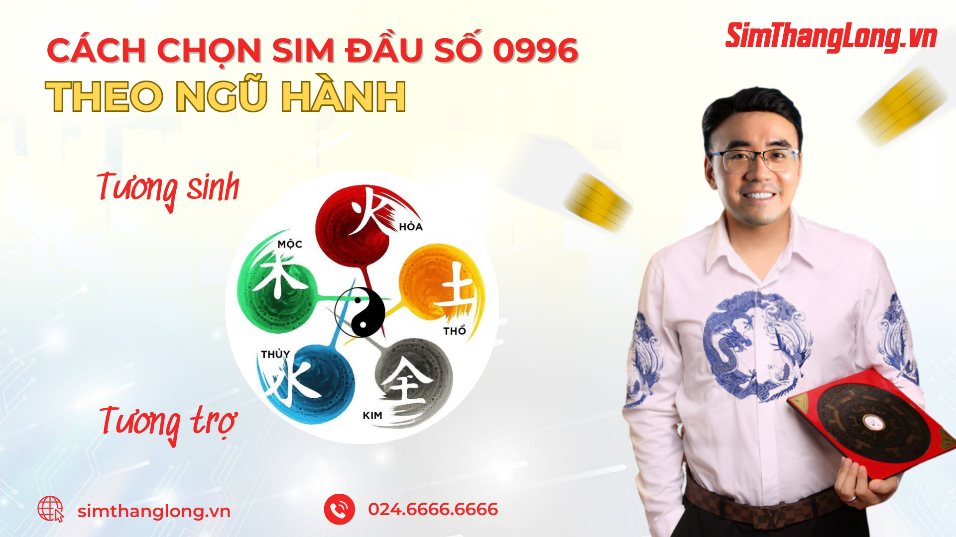 Mua sim đầu 0996 theo ngũ hành