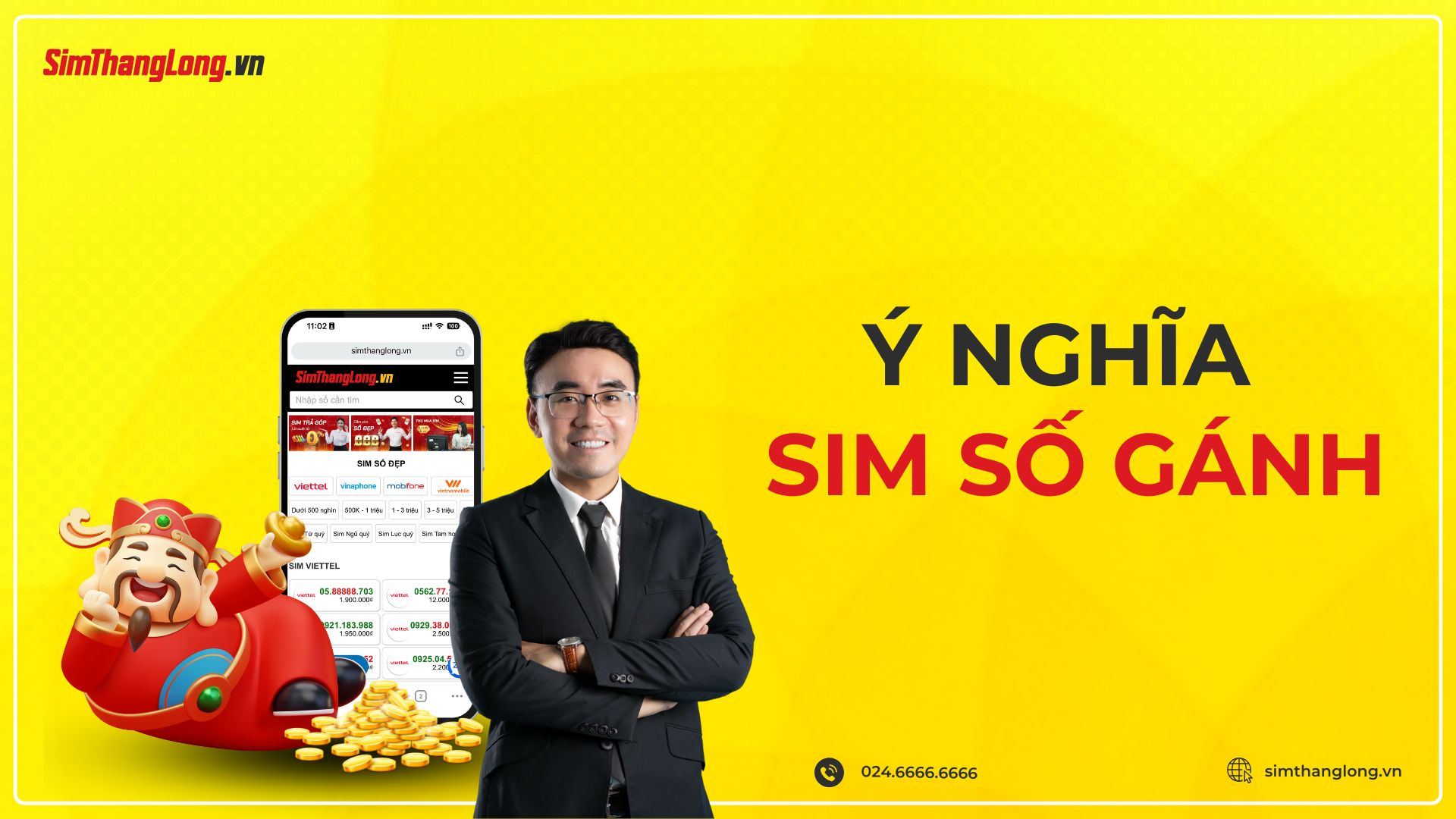 Ý nghĩa của sim số gánh 