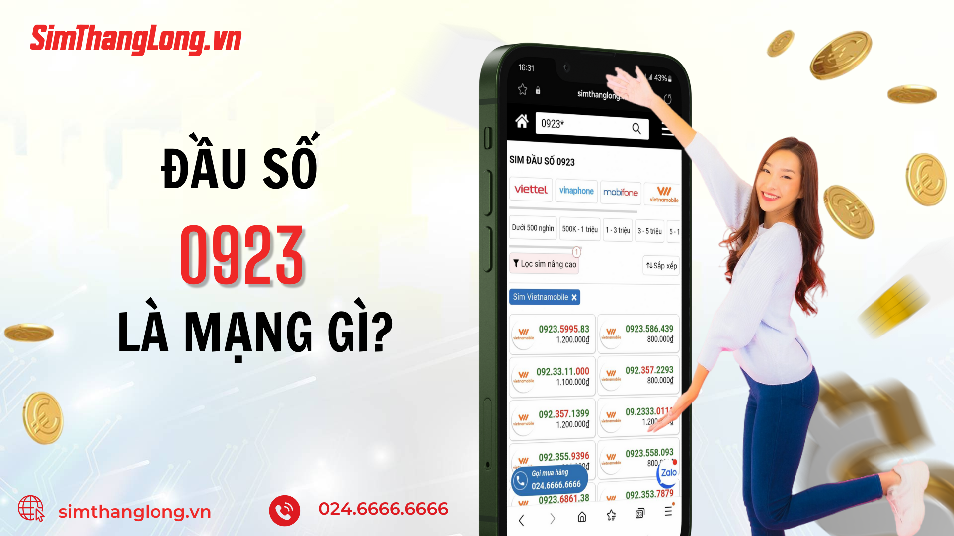 0923 của nhà mạng nào