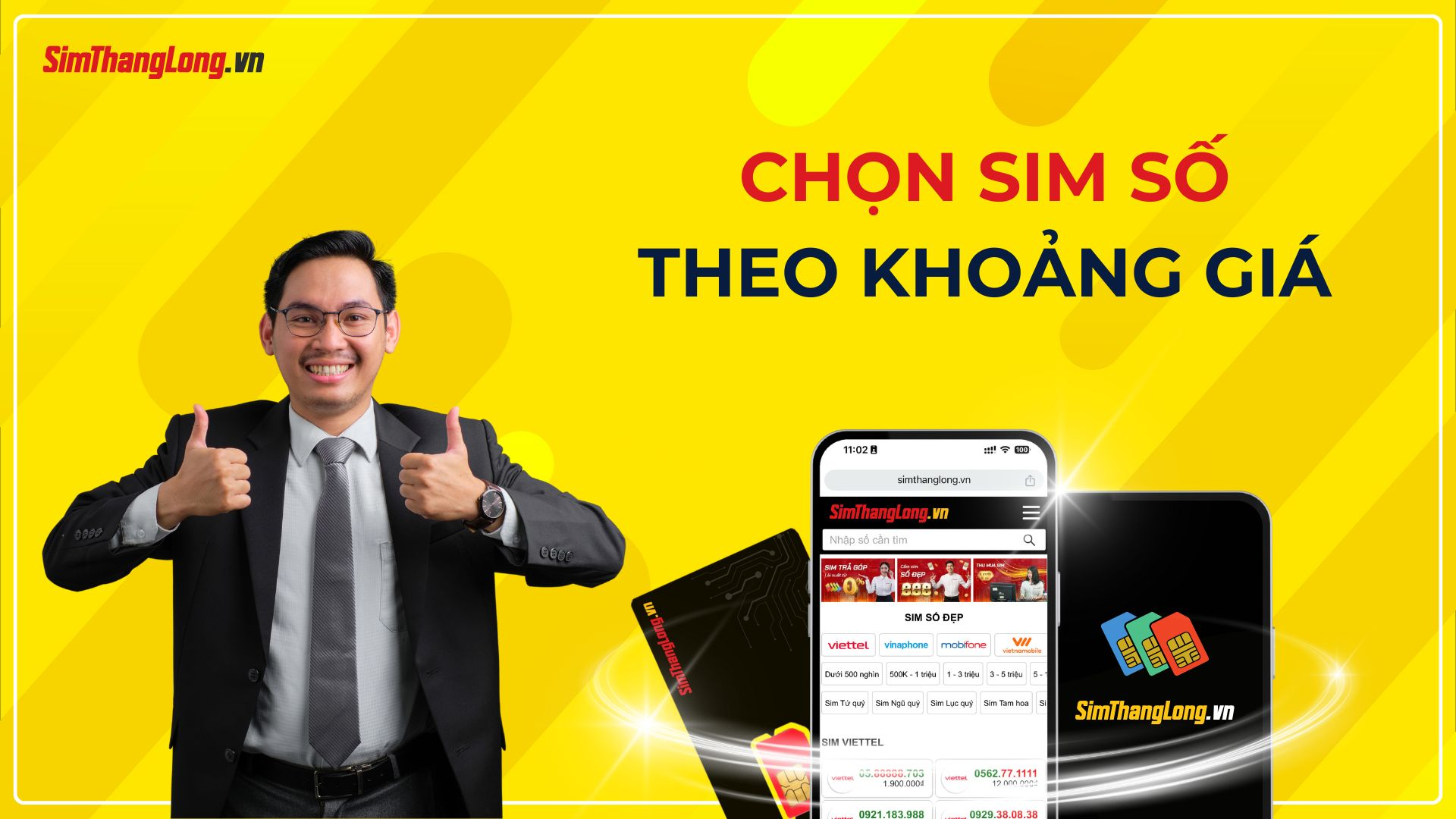 Hướng dẫn chọn sim số theo khoảng giá